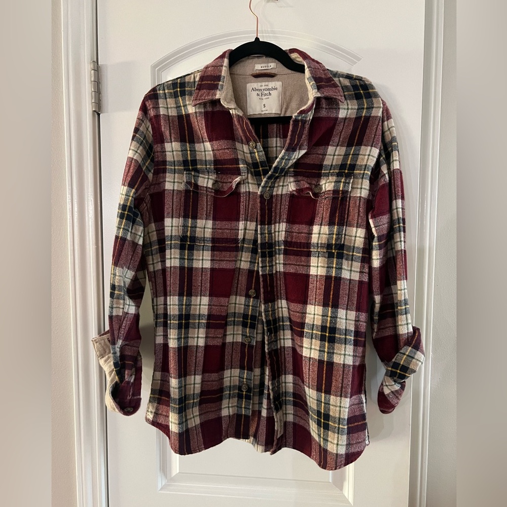 Abercrombie and Fitch flannel